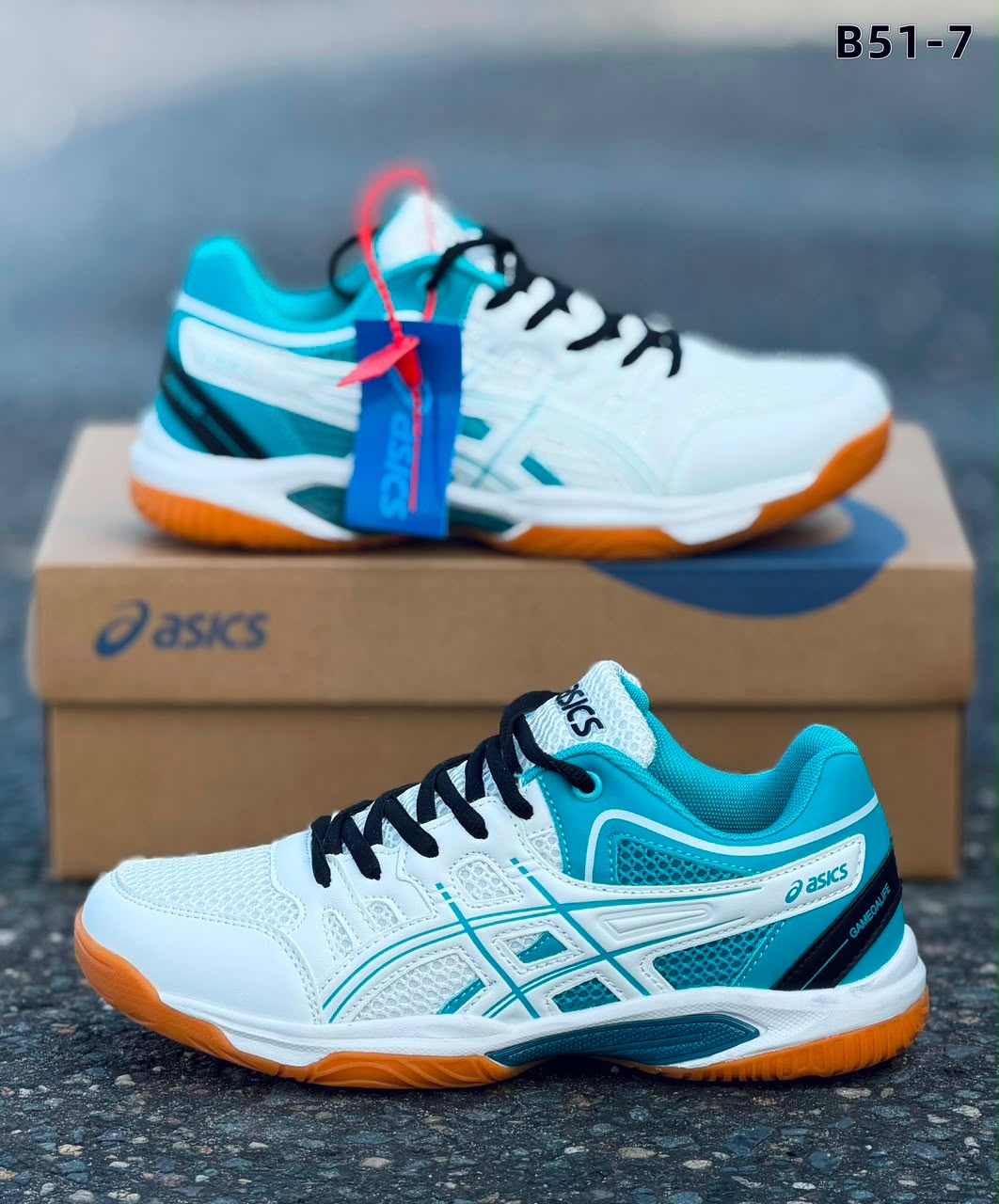 фото мужские осенние кроссовки asics 737042 оптом