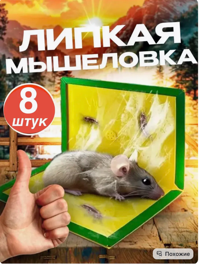 картинка Мышеловка липкая от магазина Одежда+