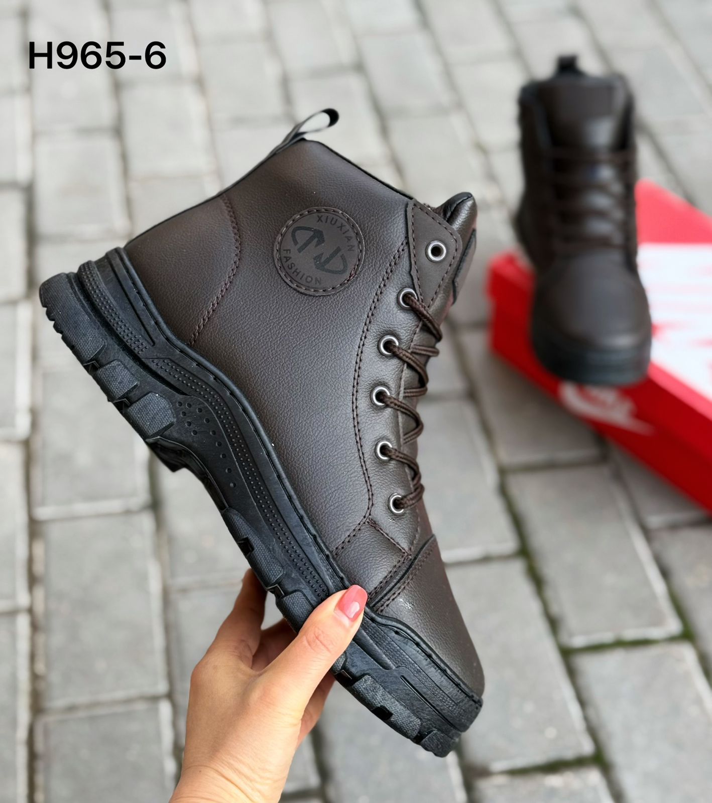 фото зимние мужские ботинки оптом