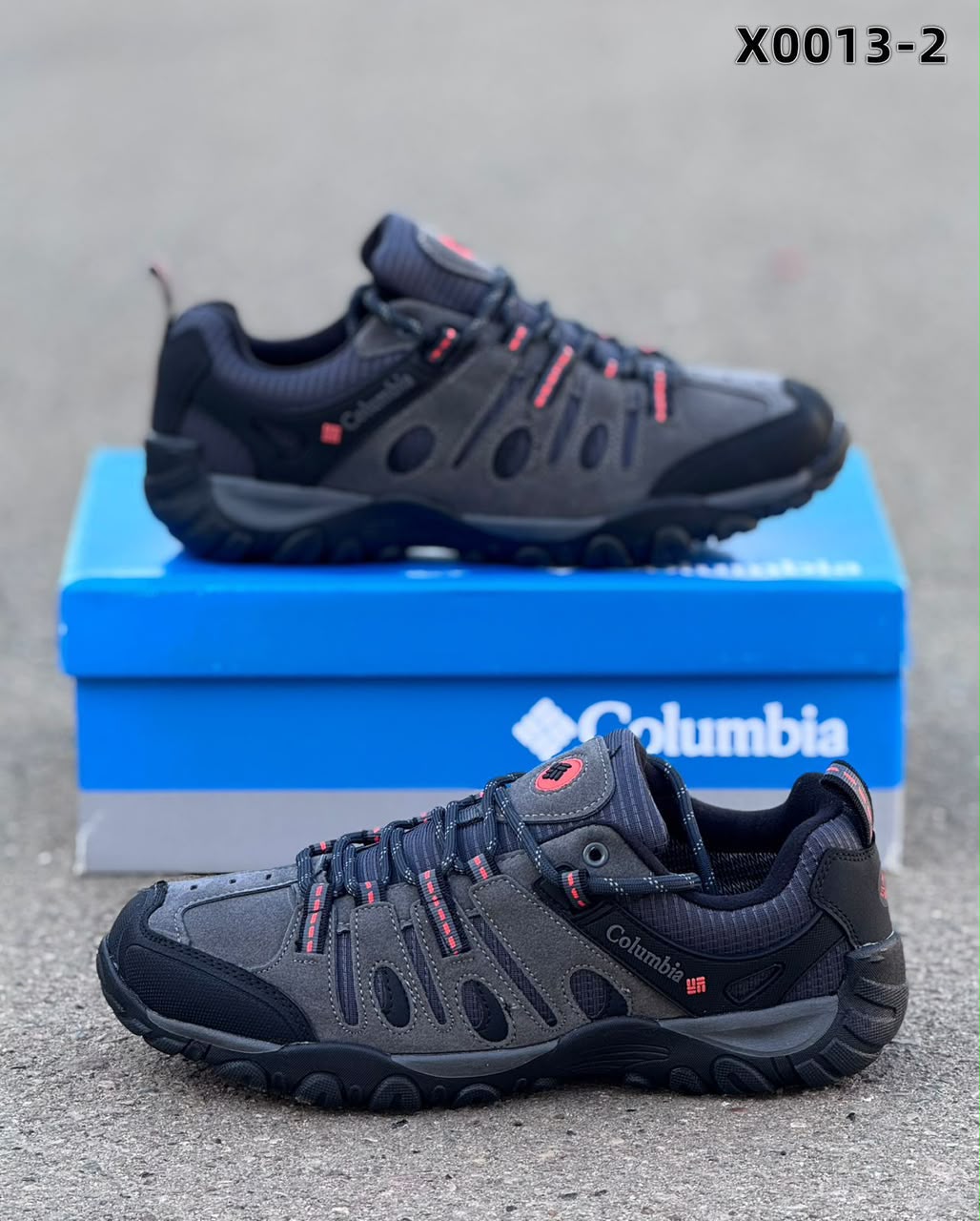 фото мужские осенние кроссовки columbia с шнуровкой 560565 оптом